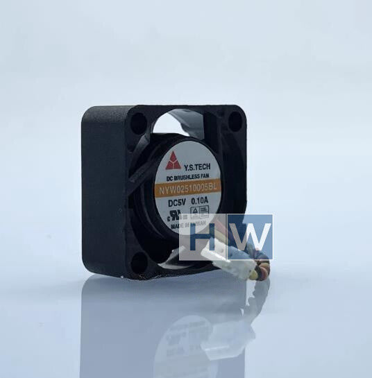 1PC NYW02510005BL 2510 5V 0.1A 2.5CM Ball Micro Cooling Fan