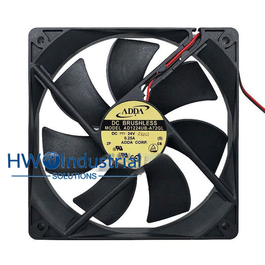 1PC AD1224UB-A72GL 24V 0.25A 12025 12CM ADDA Inverter Cooling Fan 2-wire