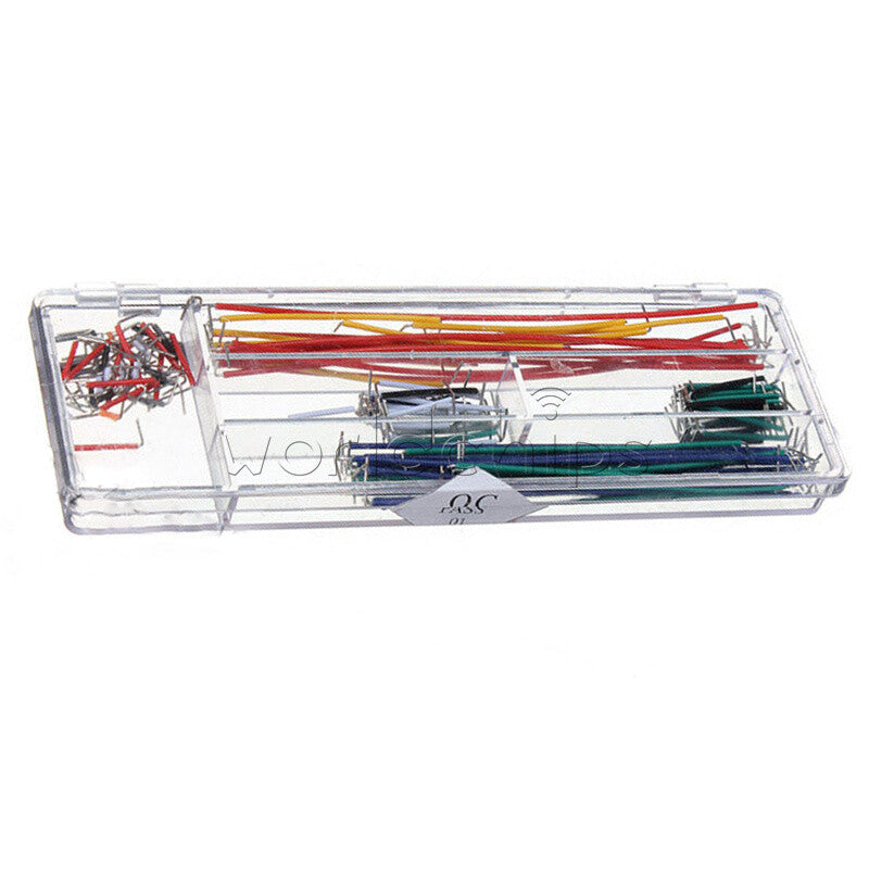 10PCS x 140pcs U Shape Solderless Breadboard Jumper Cable Wire Kit