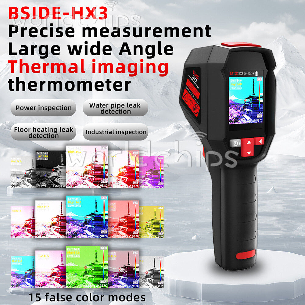 BSIDE HX3 LCD Handheld Infrared Thermal Imaging Camera 240x240 50°x50° Imaging