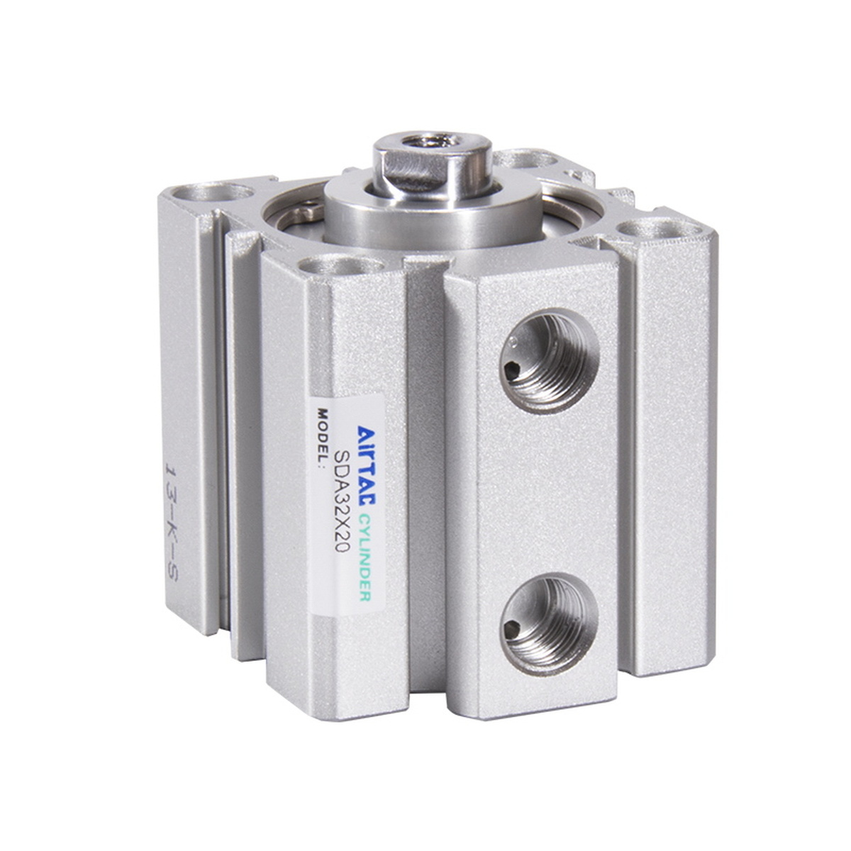 1pcs AirTAC SDA25X5/10/15/20/25/30/35/40/45/50 Thin Air Cylinder 5~50mm Stroke
