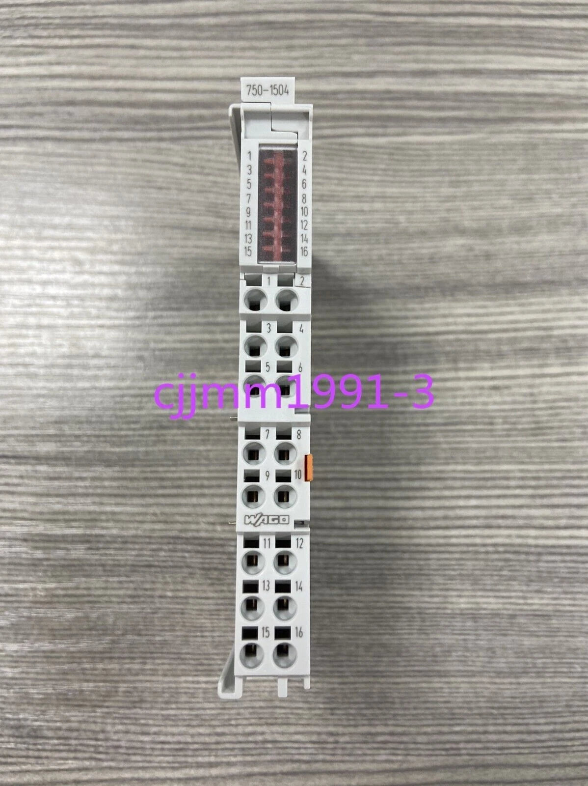 WAGO I/O 750-1504 16-Channel 24VDC 0.5A Digital Output PLC I/O Module