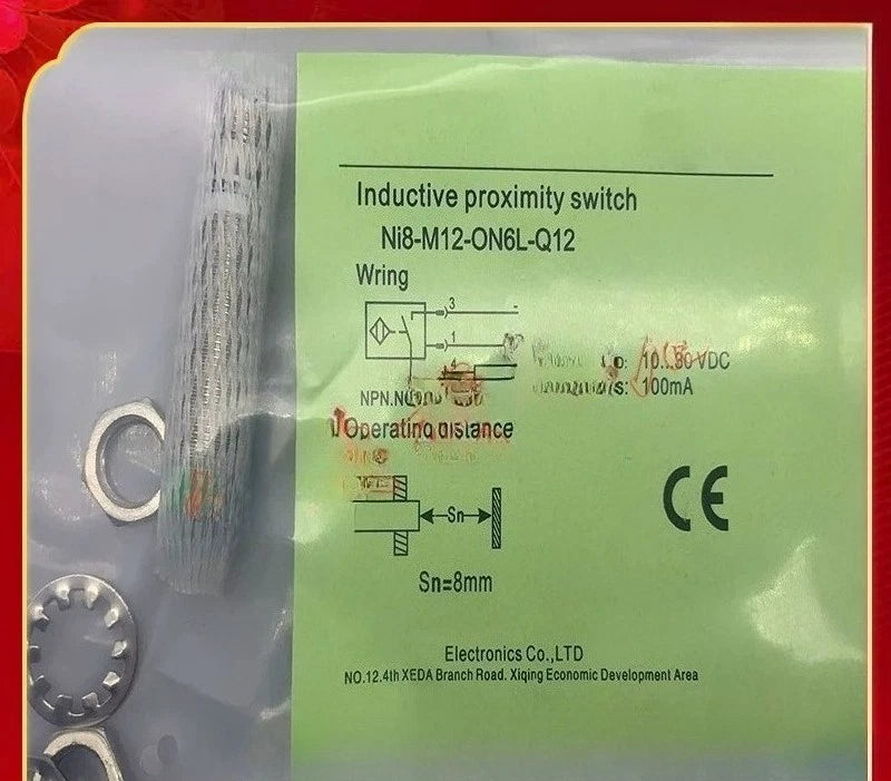 1PCS  FIT FOR Proximity switch sensor NI8-M12-ON6L-Q12
