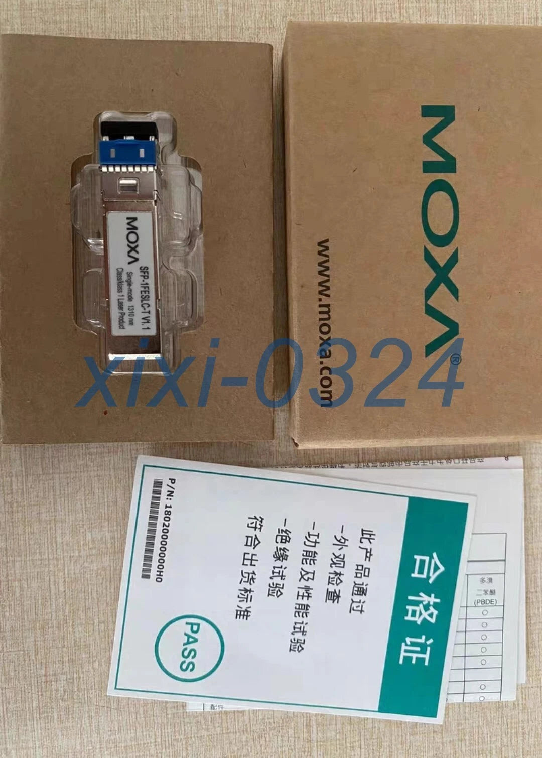 1pcs  MOXA  SFP-1FESLC-T  Optical module   shipping #P