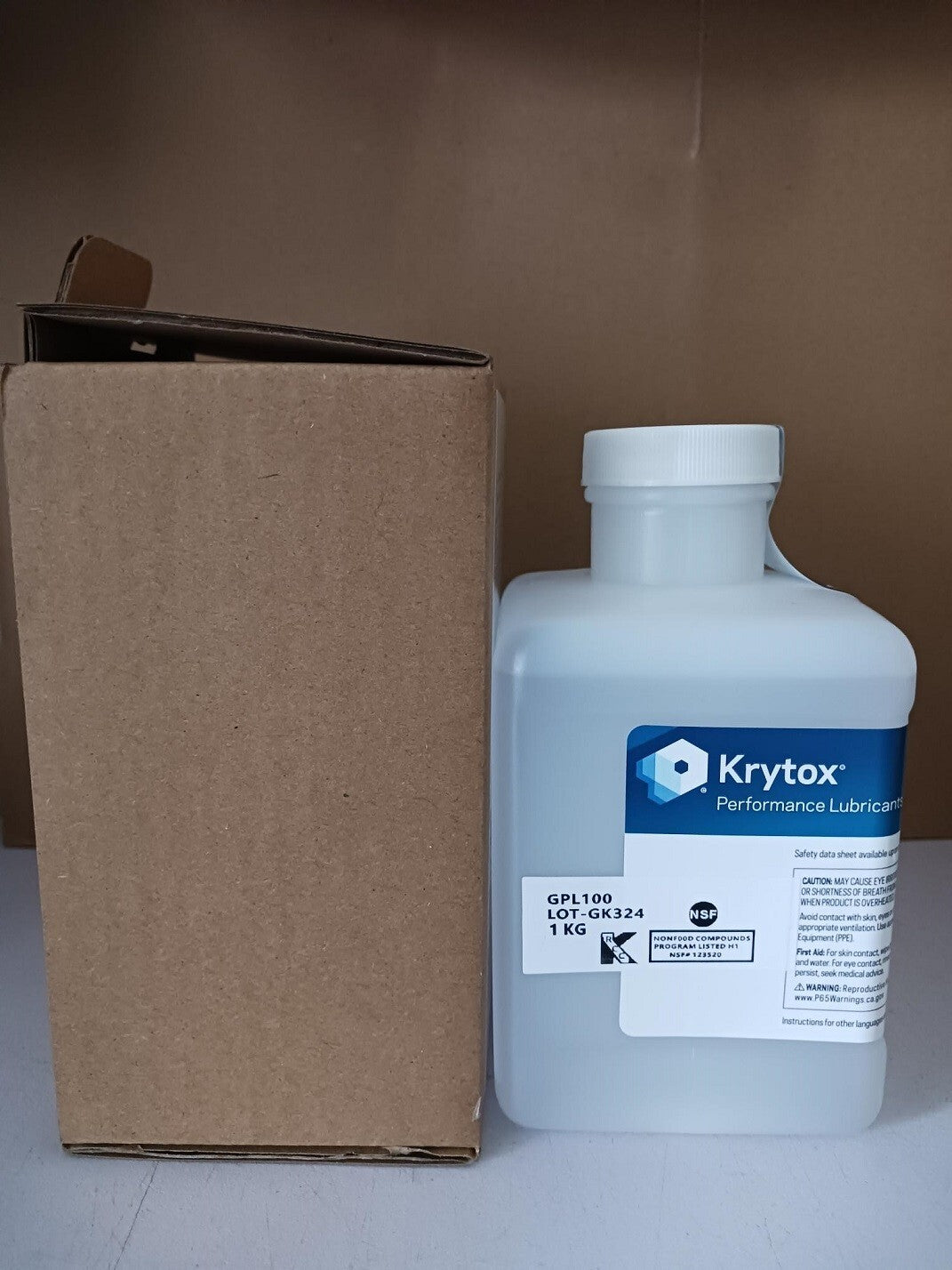 Chemours DUPONT Krytox Lubricants GPL100  1Kg  free ship