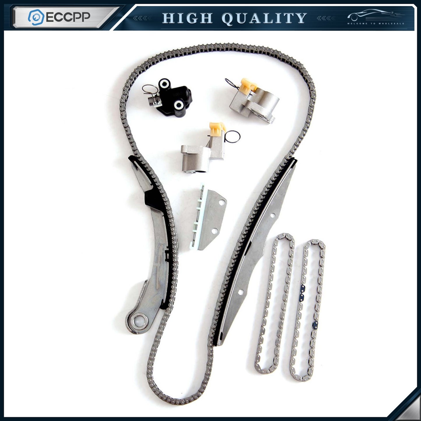 Timing Chain Kit For Nissan Frontier 2005-2010 4.0L 3954CC V6 GAS DOHC VQ40DE