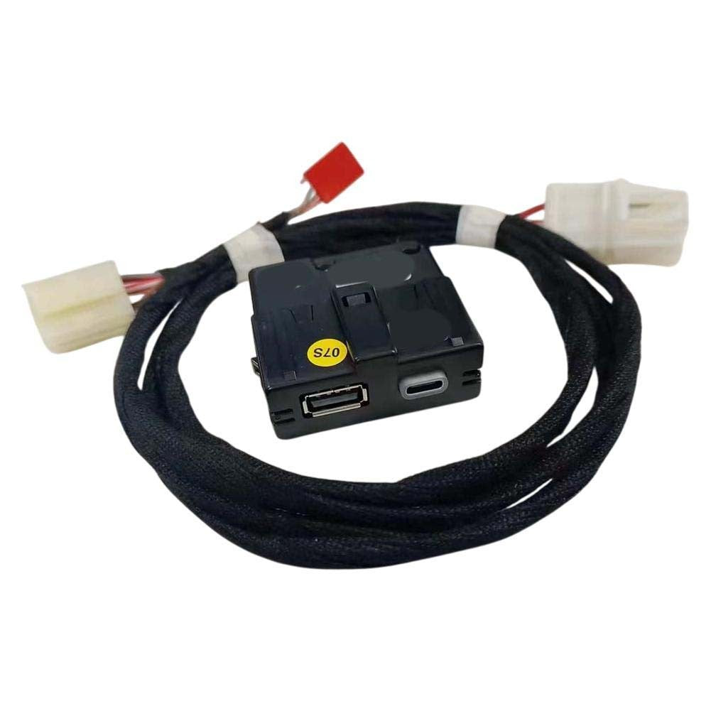 Reliable Replacement Rear Seat USB Connector for Skoda Cars 5QD035726L Model