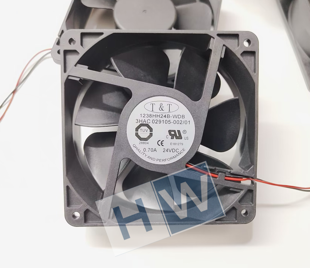 1PC 1238HH24B-WDB ABB Robot Controller Fan 3HAC029105-002/01 Cooling Fan 2-wire