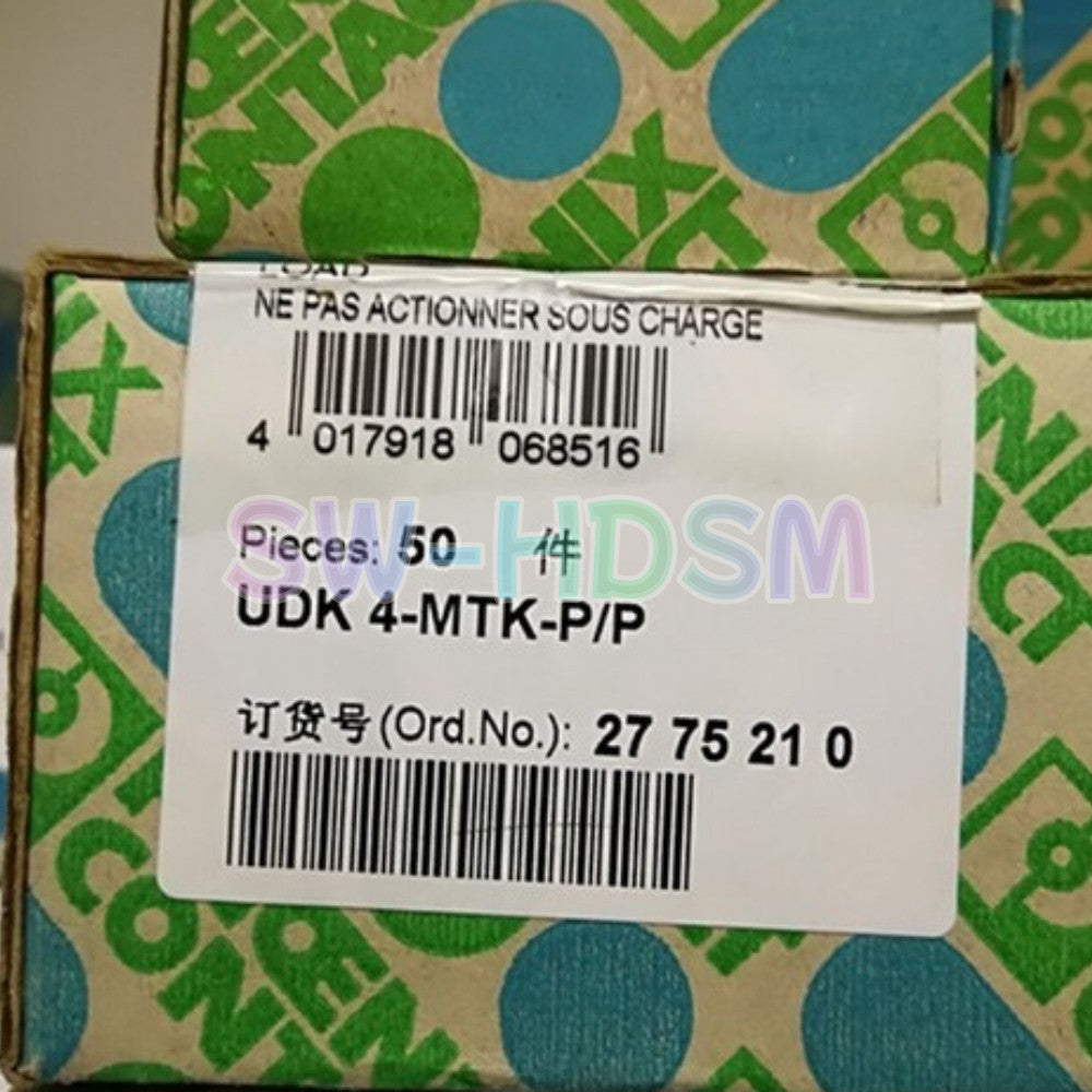 50PCS/Box  for Phoenix Contact UDK4-MTK-P/P 2775210 Freight Free