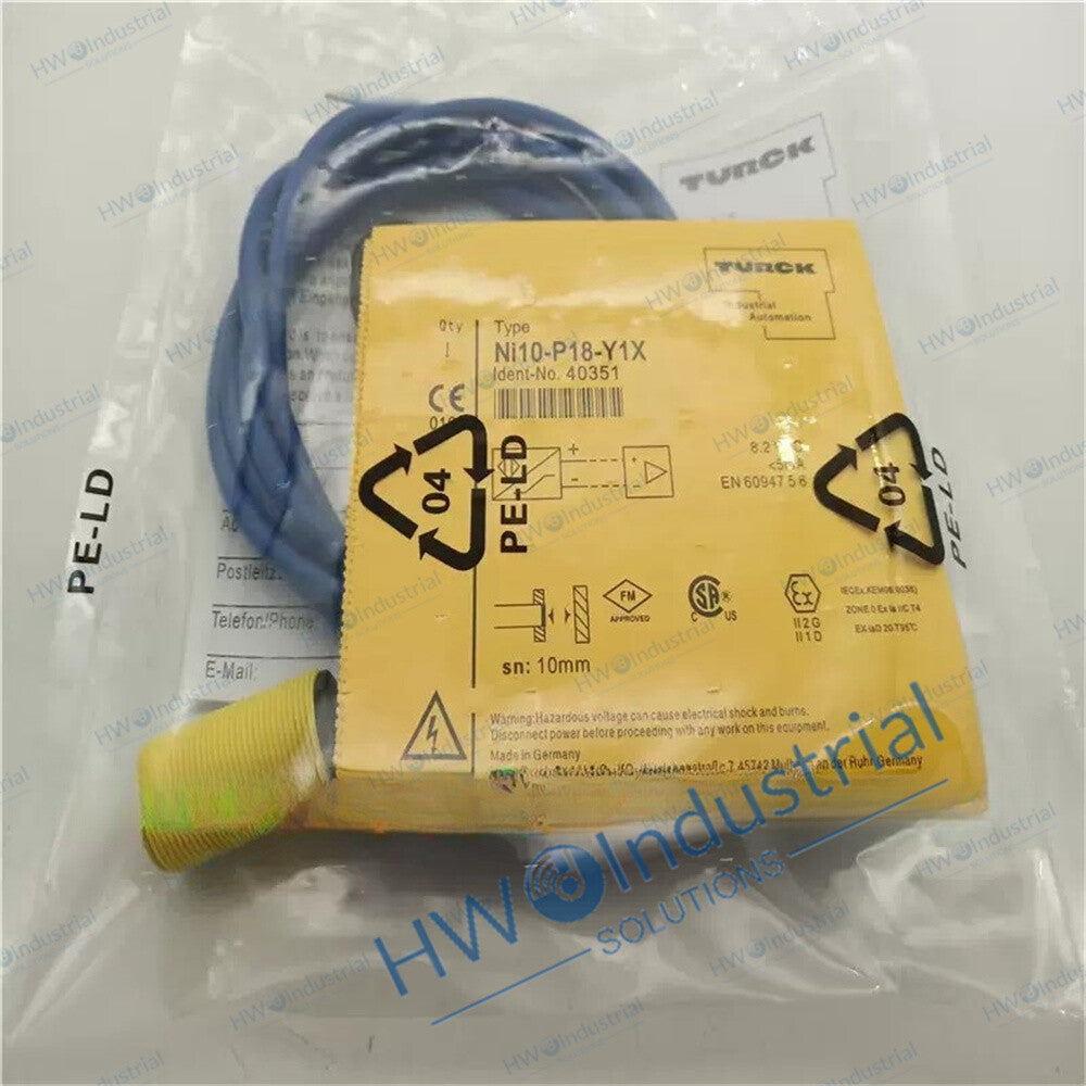 1/Piece Ni10-P18-Y1X   Turck Proximity Switch Sensor