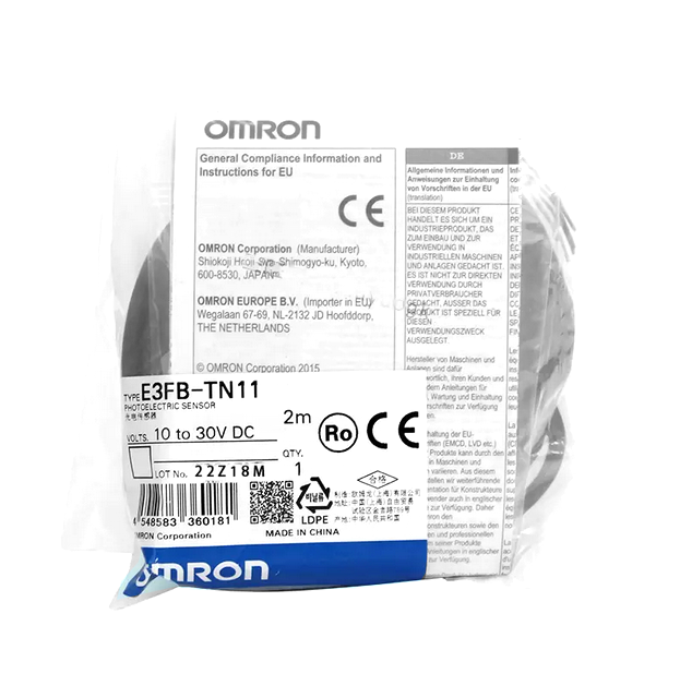 1PCS  Omron E3FB-TN11 E3FB-TN21 E3FB-TP11 E3FB-TP21 E3FB-RN11 E3FB-RN21 Unit