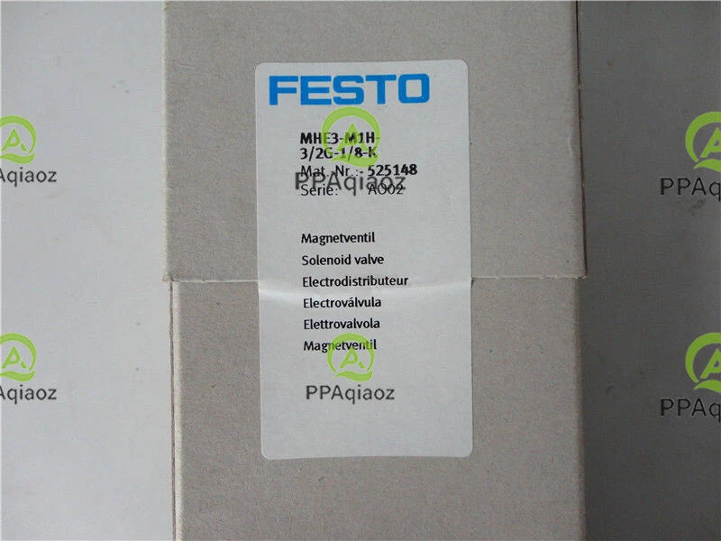 1PC  FESTO MHE3-M1H-3/2G-1/8-K 525148 Double Solenoid Valve Free Shipping