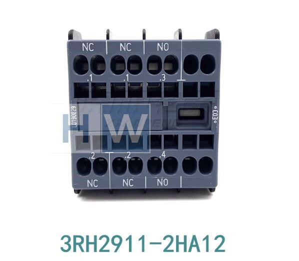 1Pc   SIE-MENS Contactor Auxiliary Contact 3RH2911-2HA12