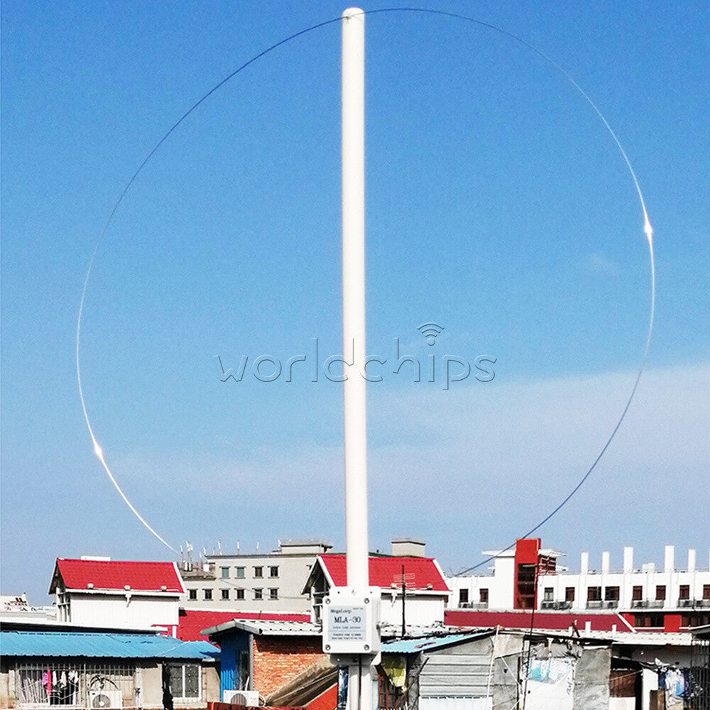 MLA-30+ Plus 0.5-30MHz Ring Active Receive Antenna Wave SDR Loop Radio Antenna