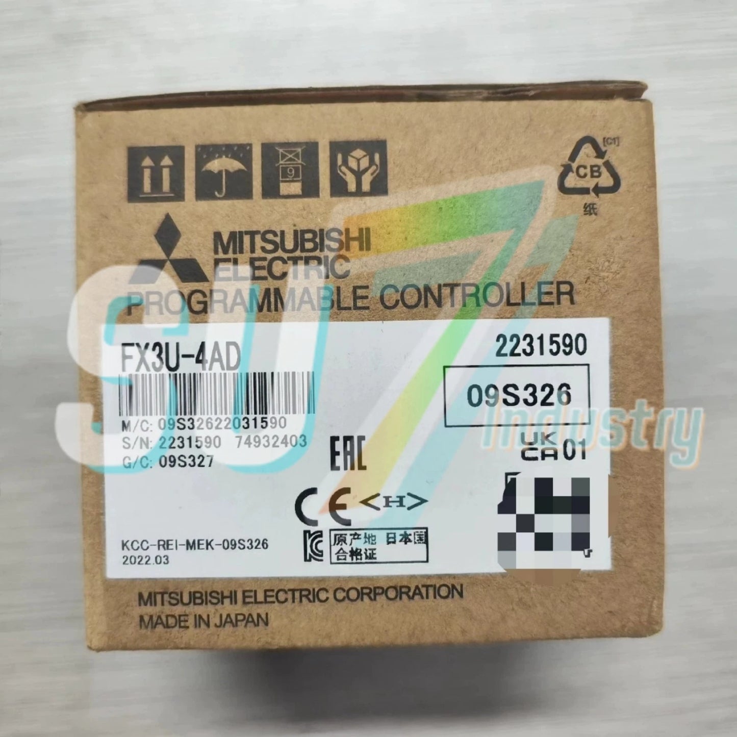 Mitsubishi FX3U-4AD PLC module FX3U4AD #1pcs