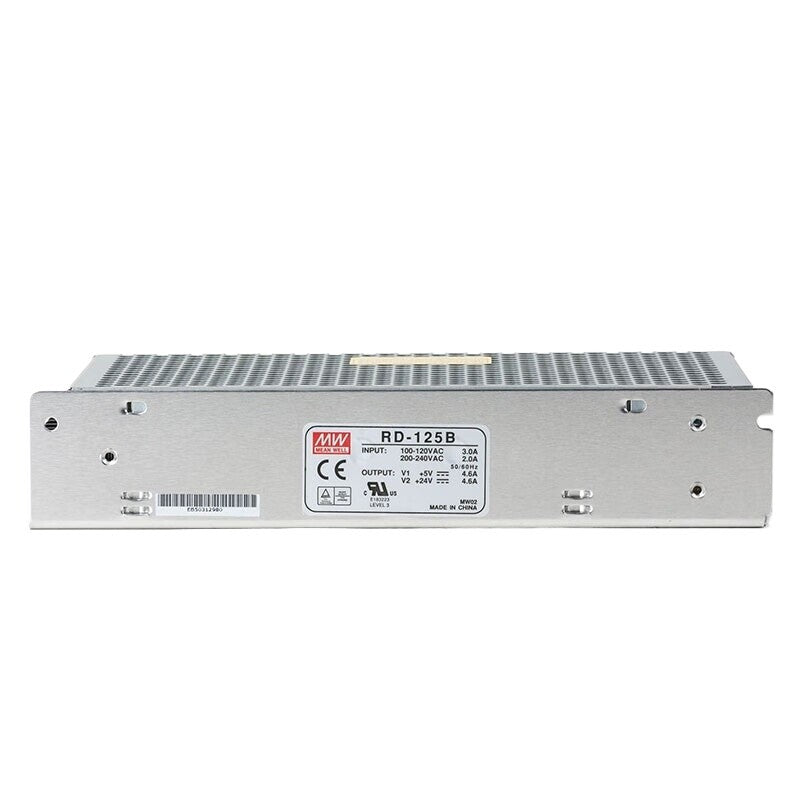 1pcs MEAN WELL RD-125B Switching Mode Power Supplies 125W 5V2~10A/24V0.4~5A
