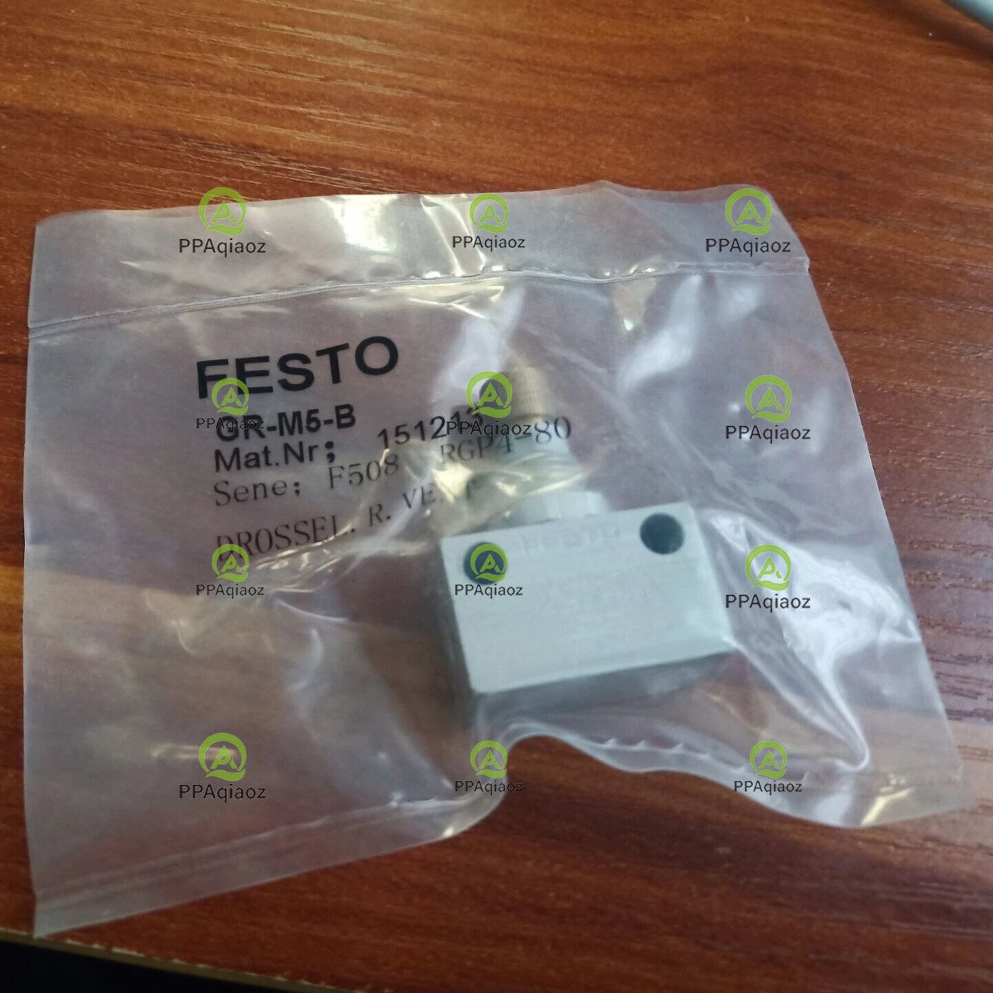 1PC  FESTO GR-M5-B One-Way 1-Way Flow Control Valve Contr Free Shipping GRM5B