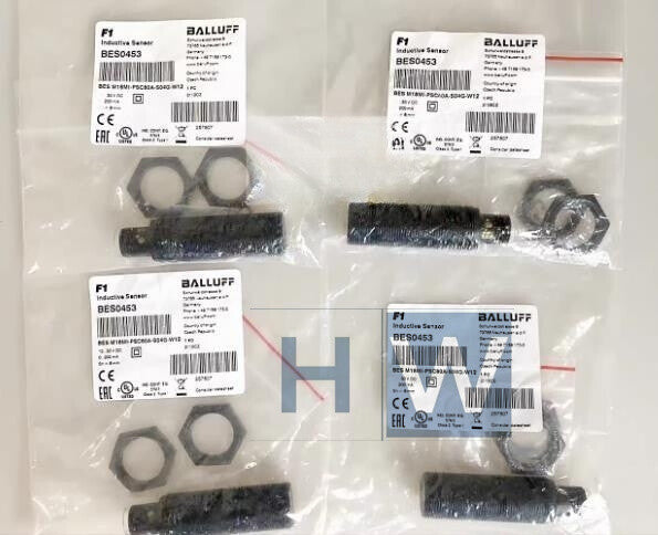 1Pcs  BAL Sensor BES0453 Proximity Switch BES M18MI-PSC80A-S04G-W12