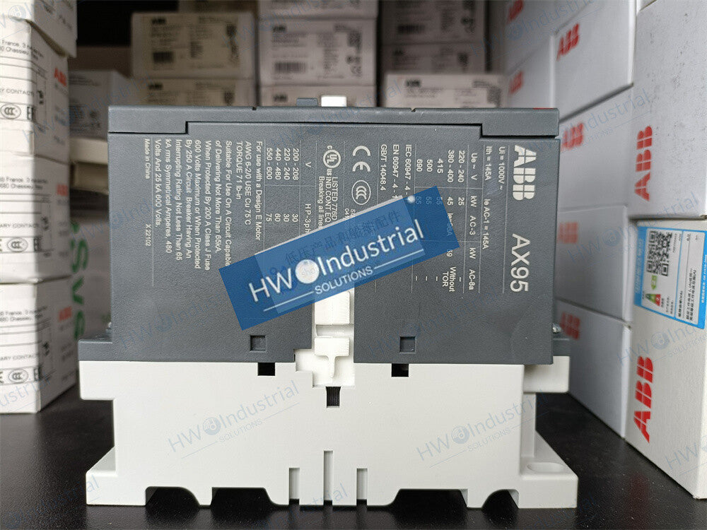 1/Piece AX95-30-11-86 Coil Voltage 440VAC 60HZ ABB AX Series Contactor