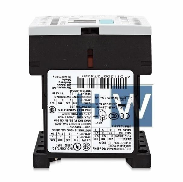 1Pc  SIE-MENS Elevator Dedicated Contactor 3RT1017-2BB42 24V