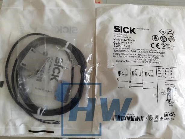 1PC  Diffuse Reflection Sensor GL6-P1111 GL6-P1112 GL6-P1212 GL6-P1211
