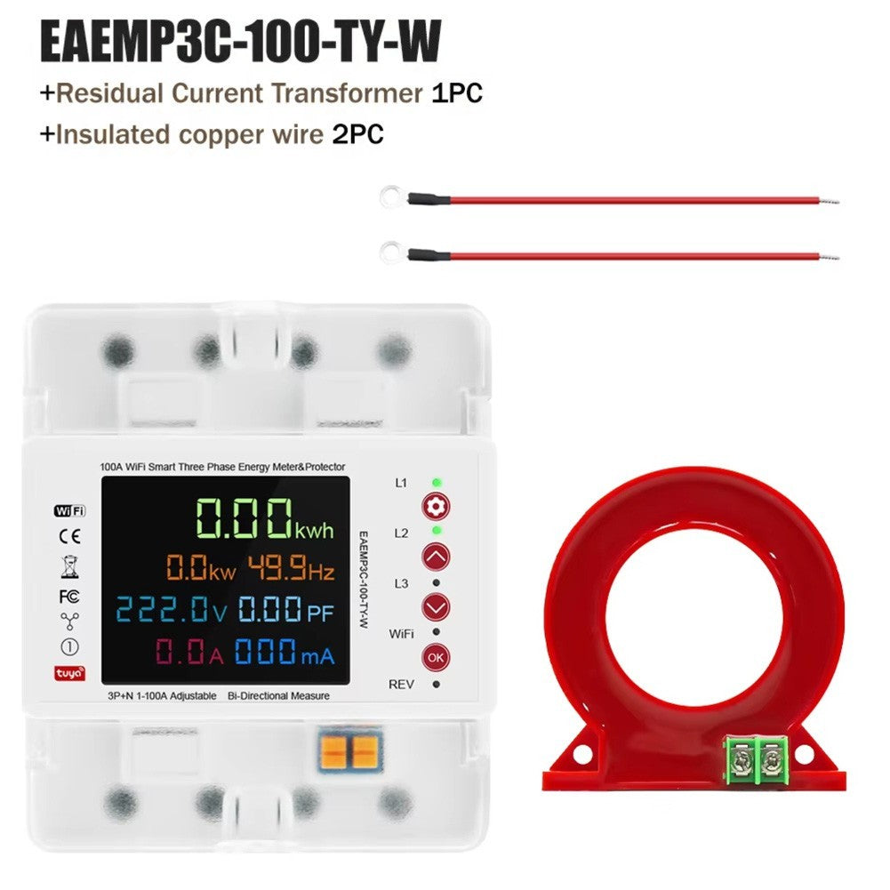 Smart Energy Meter with Digital Display and Voice Control Capabilities