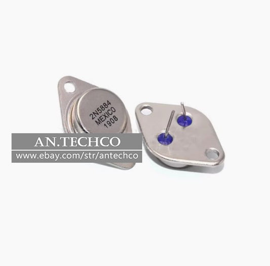 5pcs 2N5884 25A 80 V PNP Bipolar Power  ON