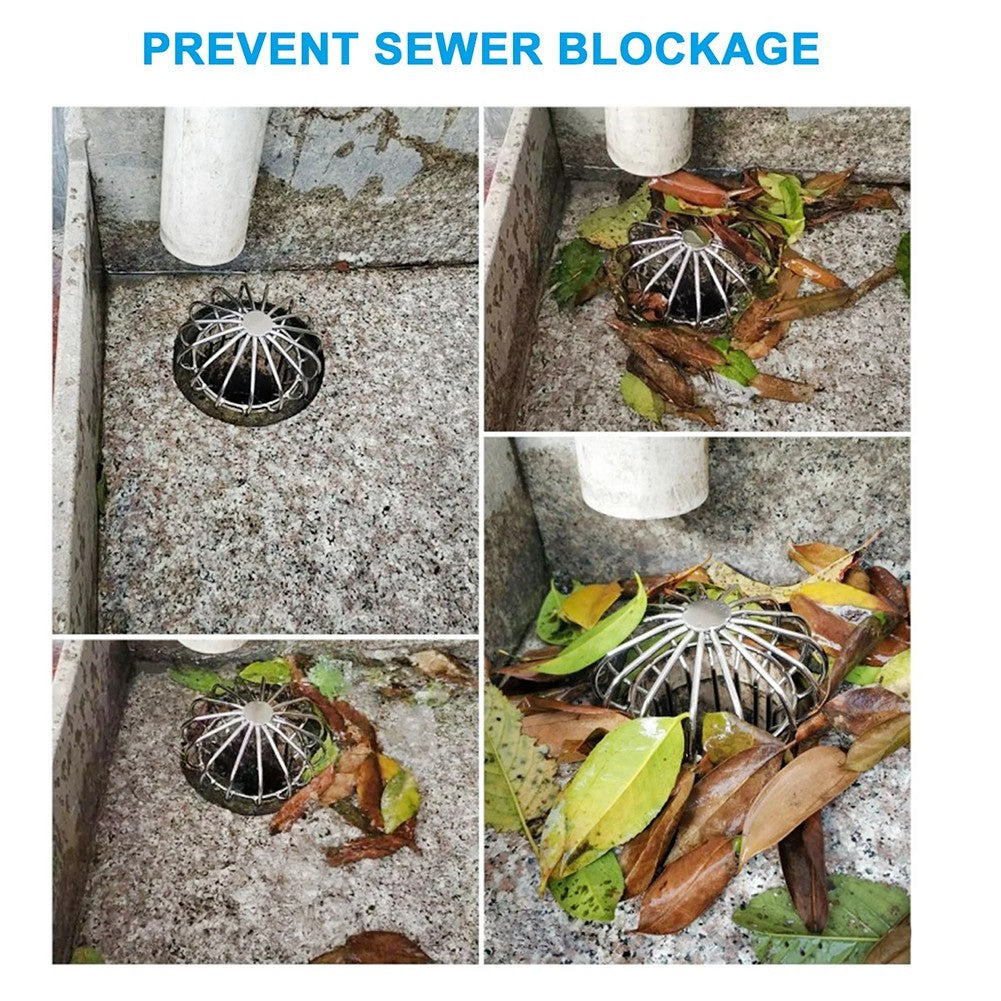For Quick Drainage Leaf Guard Prevents Clogging Install Stainless Steel