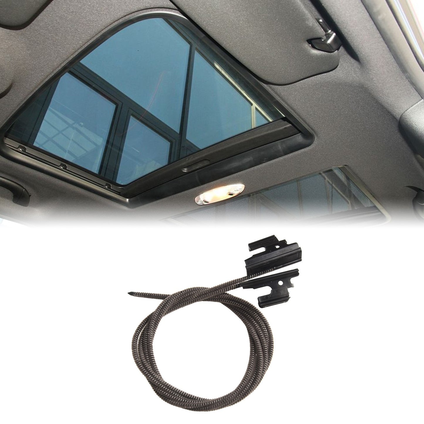 Black Sunroof Glass Cables for For Bmw For Mini For Cooper F55 56 & 60 2 Pack