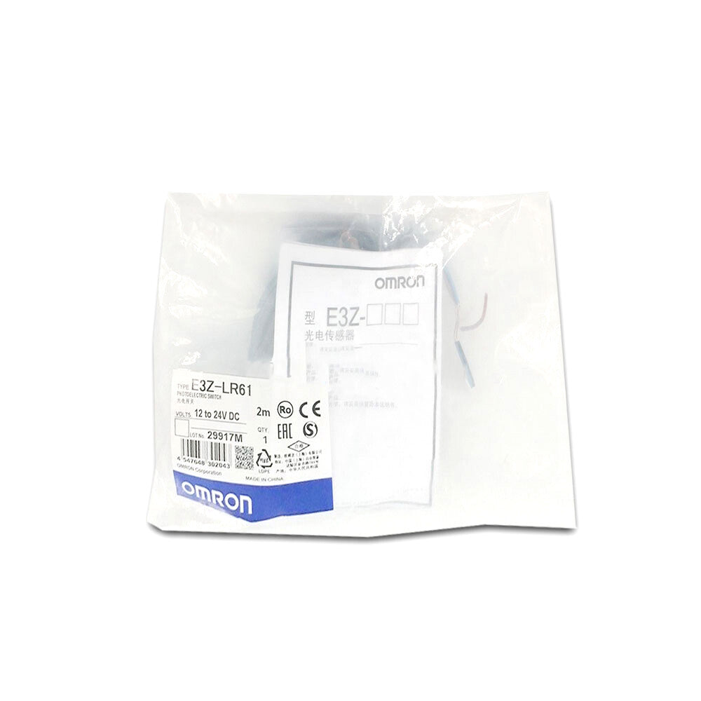 OMRON E3Z-LL83 E3Z-LL86 E3Z-LL88 E3Z-LR61 E3Z-LR66 E3Z-LR81 Photoelectric Switch
