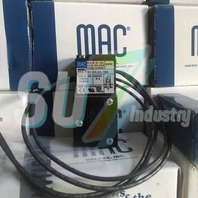 MAC 45A-AA1-DAAA-1BA solenoid valve# 1pcs    In Box