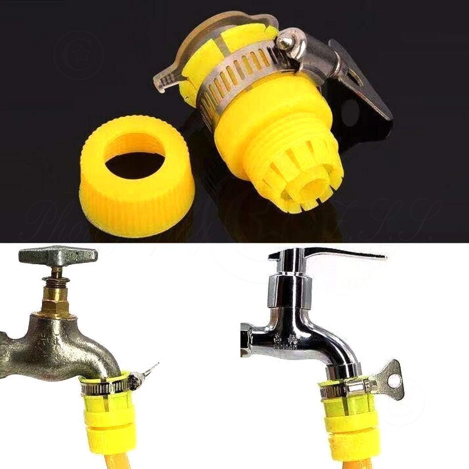 Irrigation Water Pipe Faucet Connector Hose Coupling DN20 to DN15 Quick Jointer