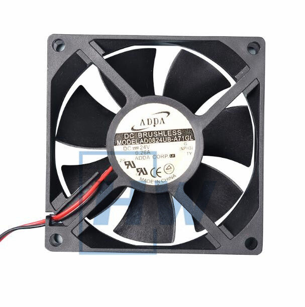 1PC  AD0824UB-A71GL 8025 24V 0.26A Cabinet Inverter Cooling Fan