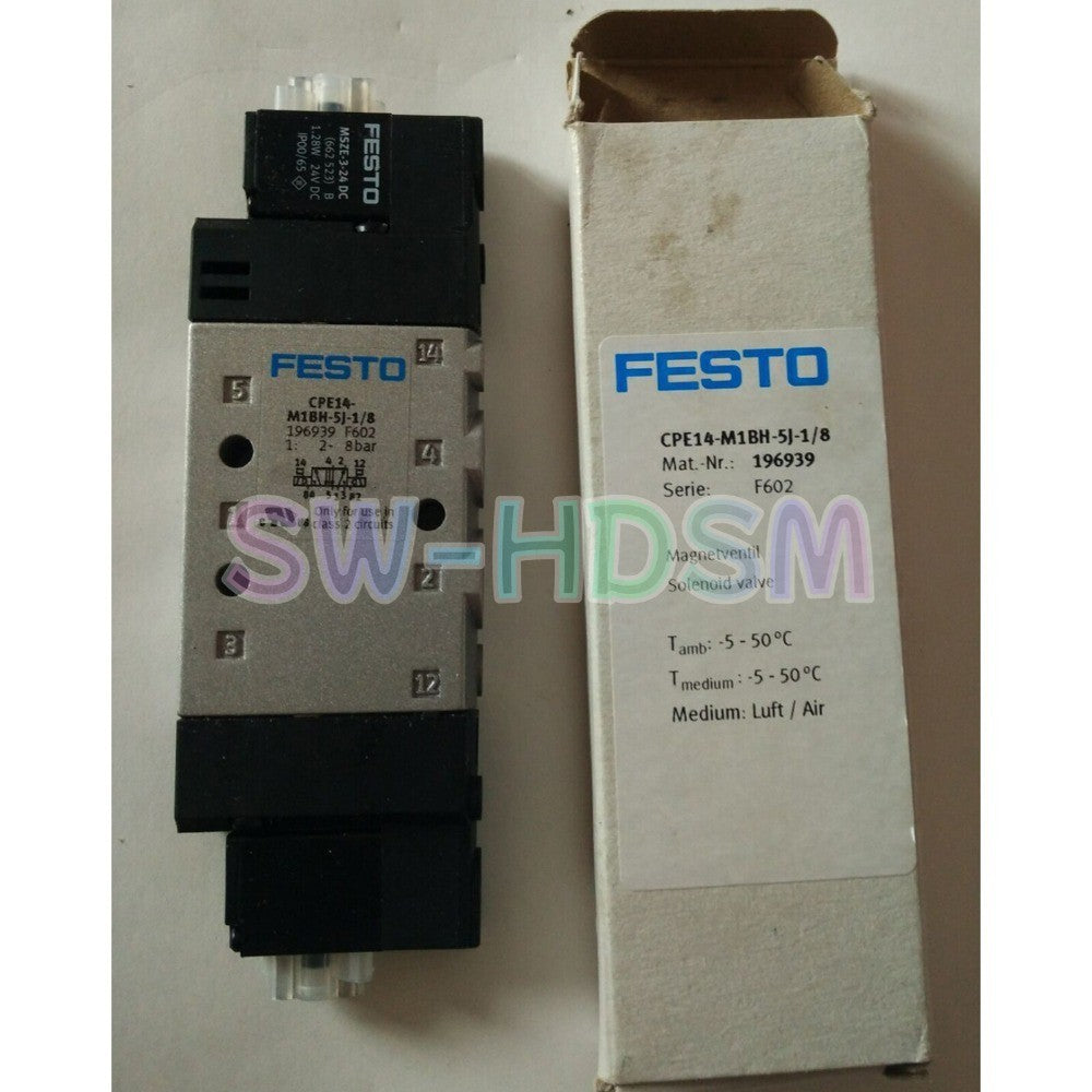 1PCS   Festo solenoid valve CPE14-M1BH-5J-1/8 196939 freight free