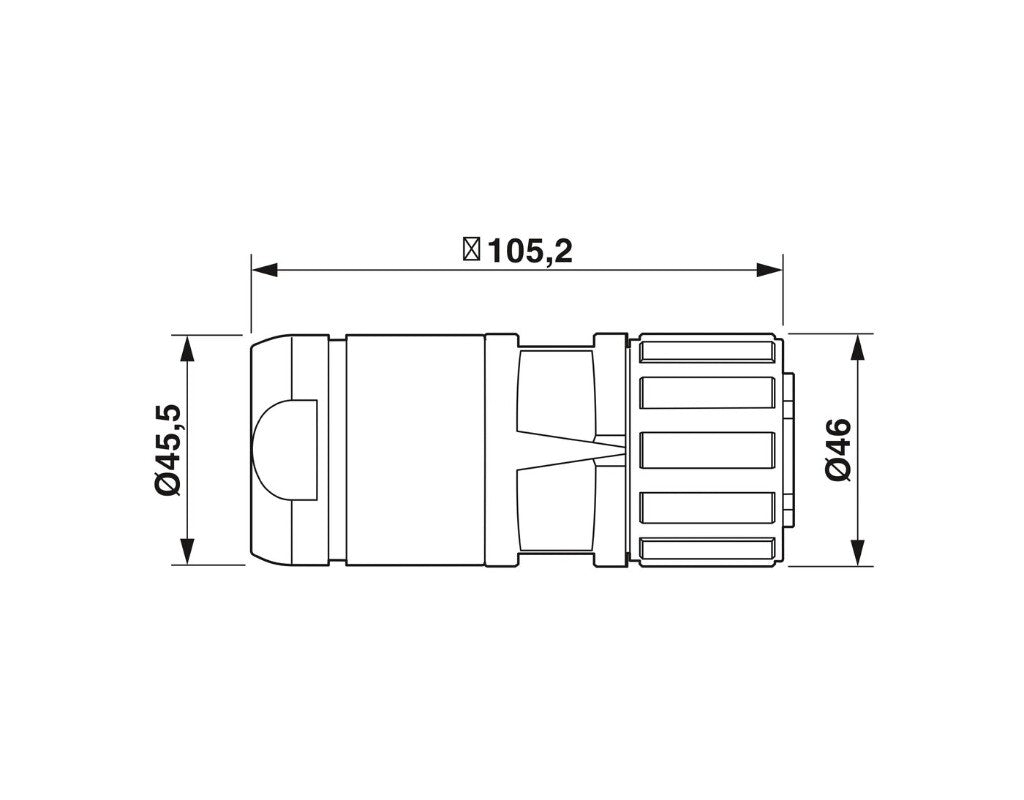 1pcs PHOENIX CONTACT 1613519 Connector SM-5ES1N8A8S23