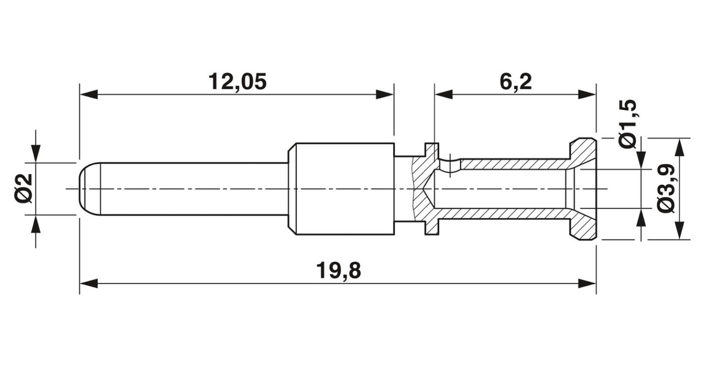 50pcs PHOENIX CONTACT 1607655 Connector ST-20KP010