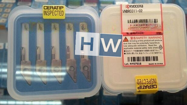 BOx/ 5PCS Kyocera VNBR0311-02 PR930 Diameter Blade 3MM Hole 11MM Length