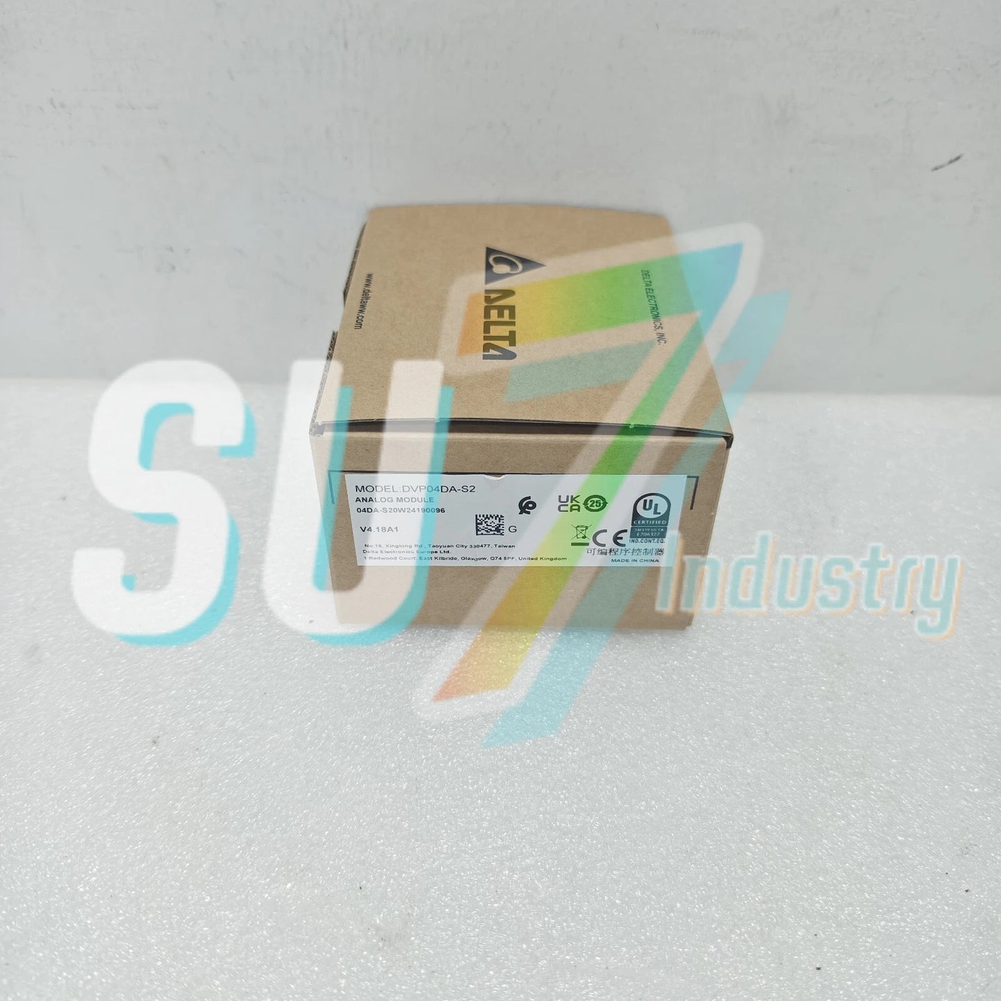 Delta DVP04DA-S2 PLC Module  # 1pcs    In Box