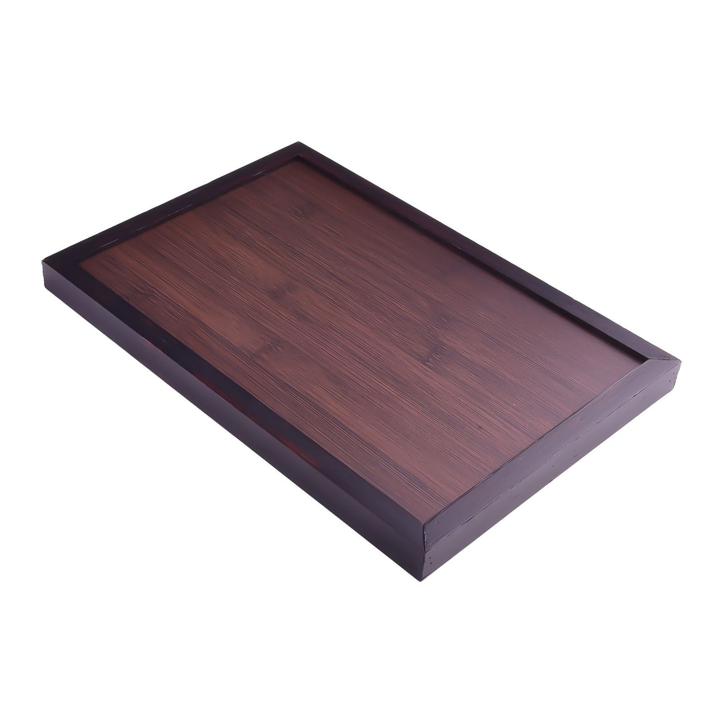 Rustic Wood Serving Tray for Coffee and Pastries Decorative and Functional