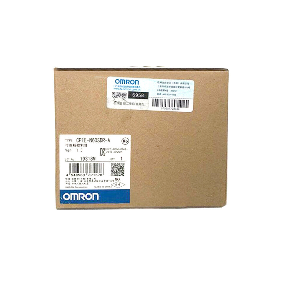 Omron CP1E-N30SDR-A CP1E-N40SDR-A CP1E-E60SDR-A CP1E-N60SDR-A Controller Module