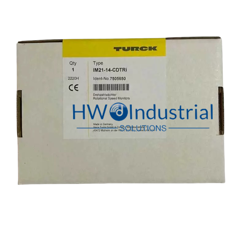 1/piece  7505650 IM21-14-CDTRi Overspeed Relay Speed Monitor TURCK