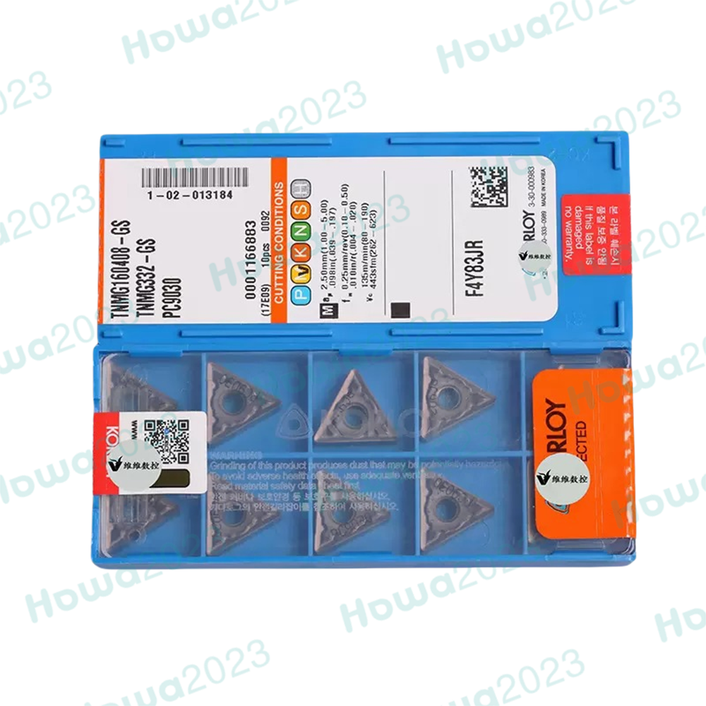 10Pcs/Box KORLOY TNMG160408-GS PC9030 TNMG332-GS Carbide inserts Turning Blade