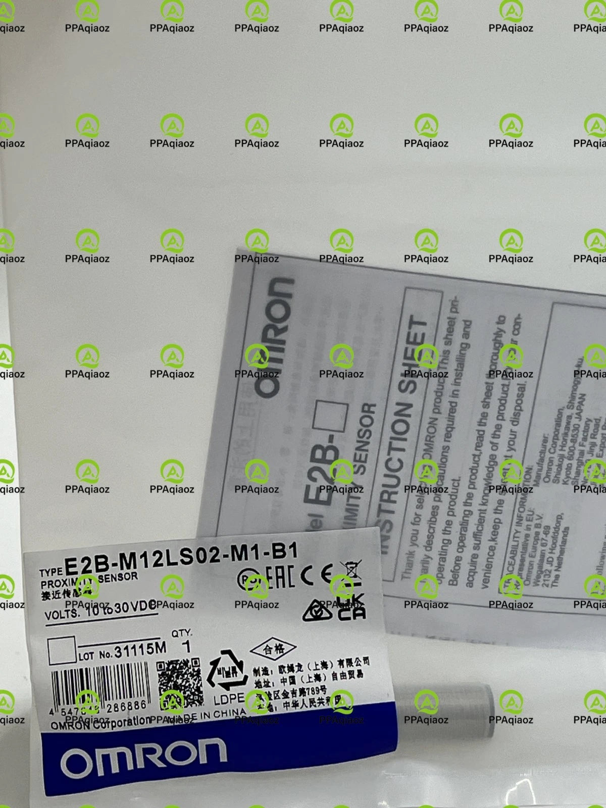 1PCS  For OMRON Proximity switch E2B-M12LS02-M1-B1 sensor #P
