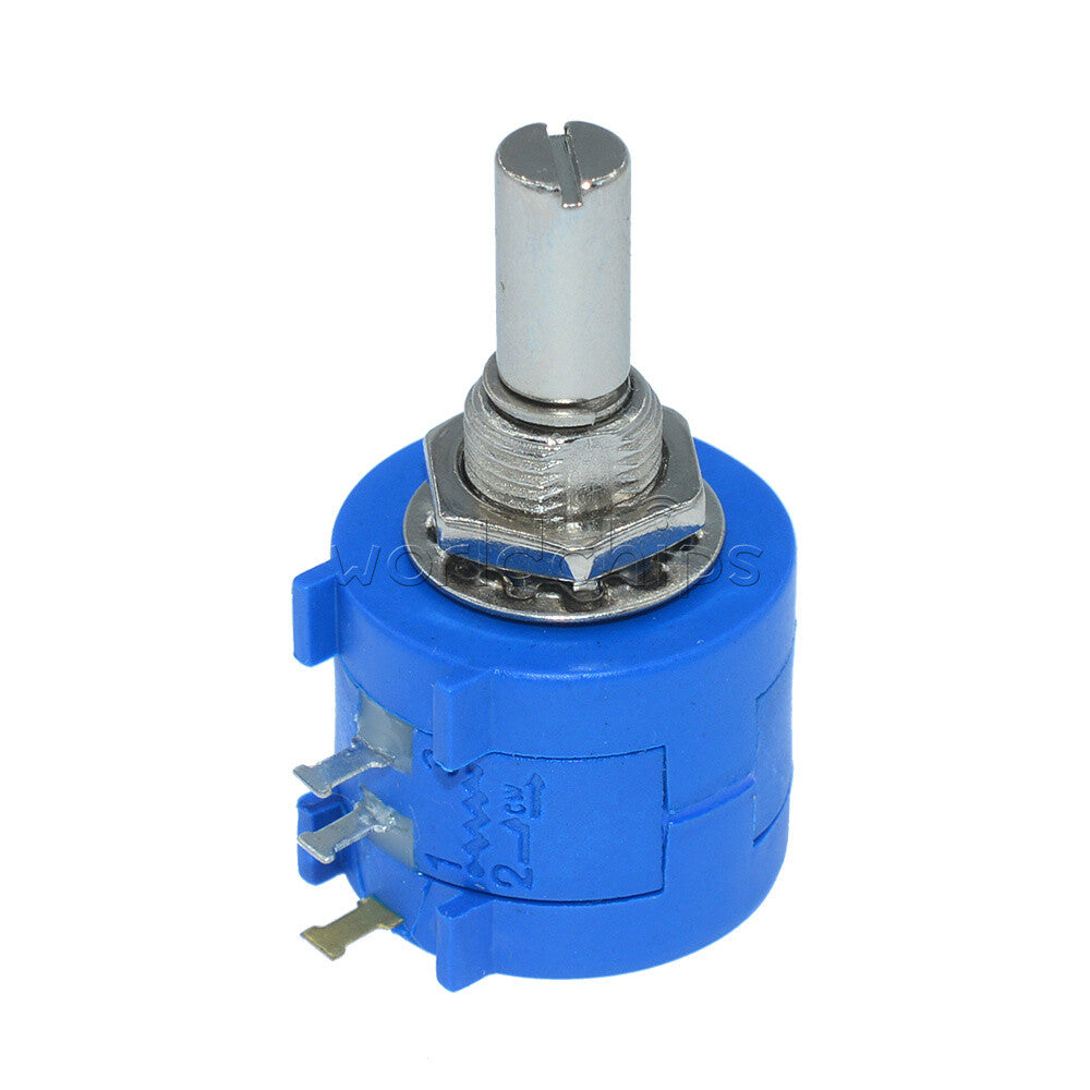 10PCS 10K Ohm 3590S-2-103L Rotary Wirewound Precision Potentiometer Pot 10 Turns