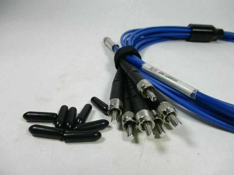 1PC SMA905 1x2 1x3 1x4 1x7 Y type 1M fiber bundle bifurcated fiber jumper 100um