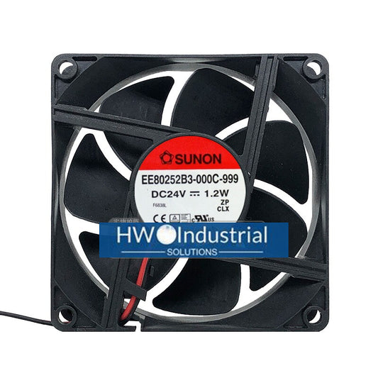 1PC EE80252B3-000C-A99 SUNON 80*25 8CM 24V 1.2W Inverter Cooling Fan
