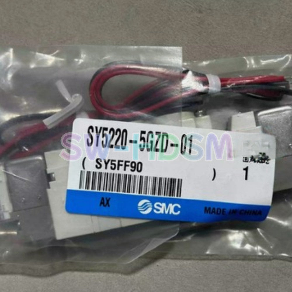 1PCS  FOR SMC Solenoid Valve SY5220-5GZD-01 Freight Free