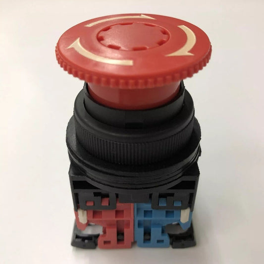 1PC  Fuji Electric 30 aperture white arrow emergency stop button AR30V0R-11R