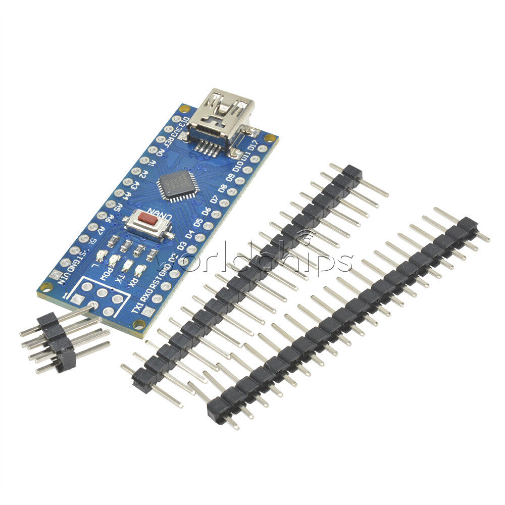 2PCS Nano 3.0 Controller Board Compatible with Arduino Nano CH340 USB Driver