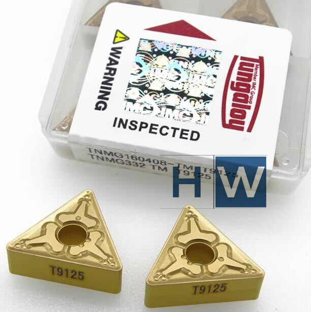 10PCS/box Triangular CNC Blade TNMG160408-TM T9125